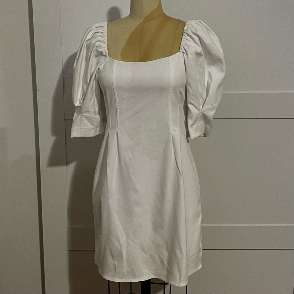 Zara white dress